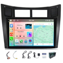 TOYOTA YARIS 2005-2012 ANDROID GPS USB WIFI BLUETOOTH CARPLAY ANDROID AUTO 4GB 64GB Q9 QLED